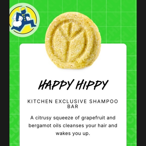 Lush Happy Hippy Shampoo Bar - Picture 2 of 2